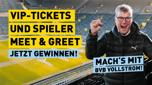 Gewinnspiel im Mai für ein VIP-Paket im Stadion