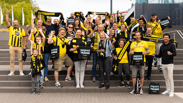 BVB Erlebnistag mit Fans.