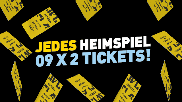 Chance auf Heimspiel Tickets beim Abschluss eines BVB Produktes sichern.