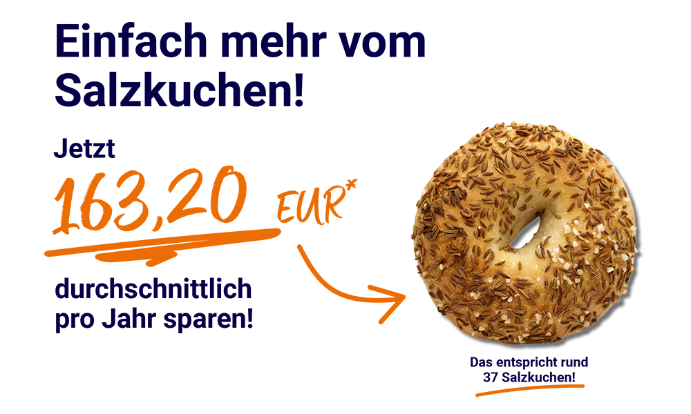 Stormrechnung mit Ersparnis.