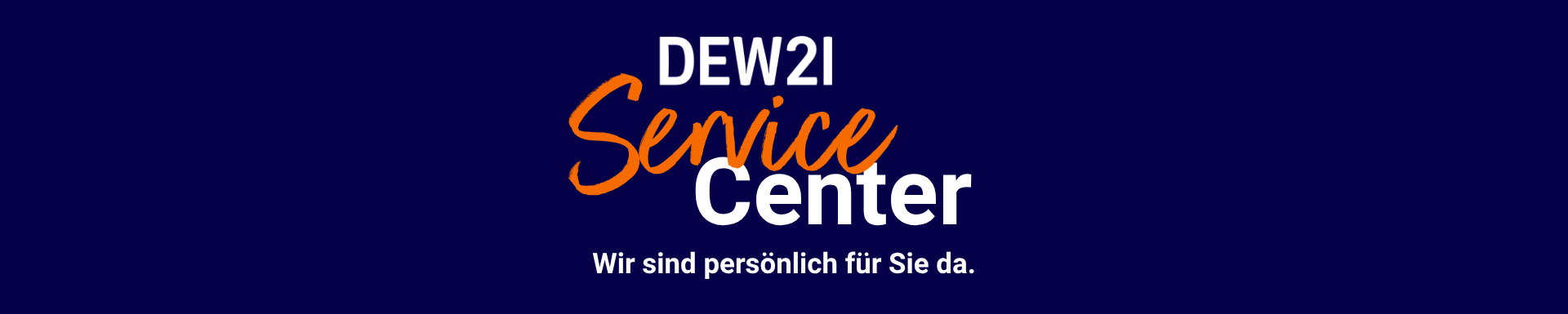 DEW21 Servicecenter. 