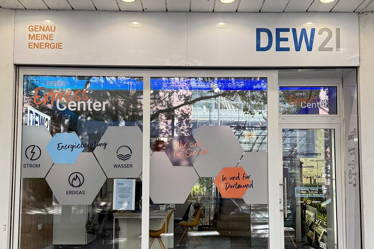 Servicecenter Kleppingstr von außen.