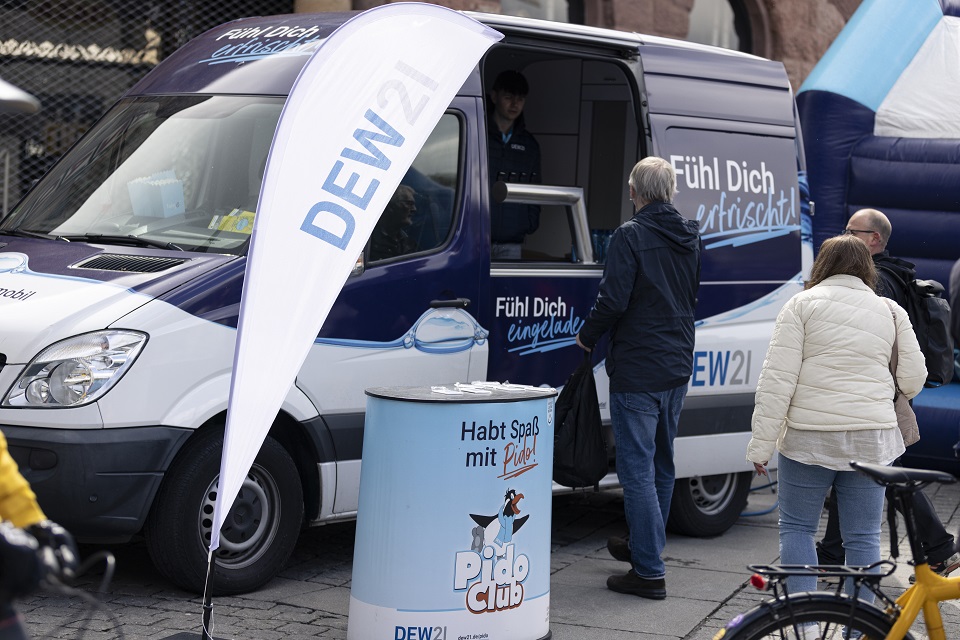 Das Wassermobil von DEW21