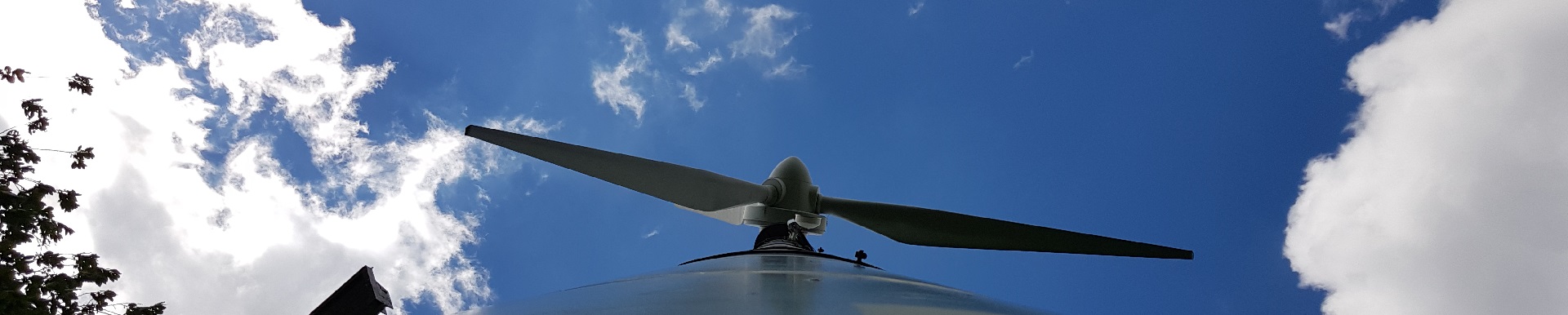 Windkraftanlage von DEW21.