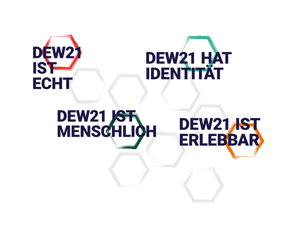 Die Markenwerte der DEW21.