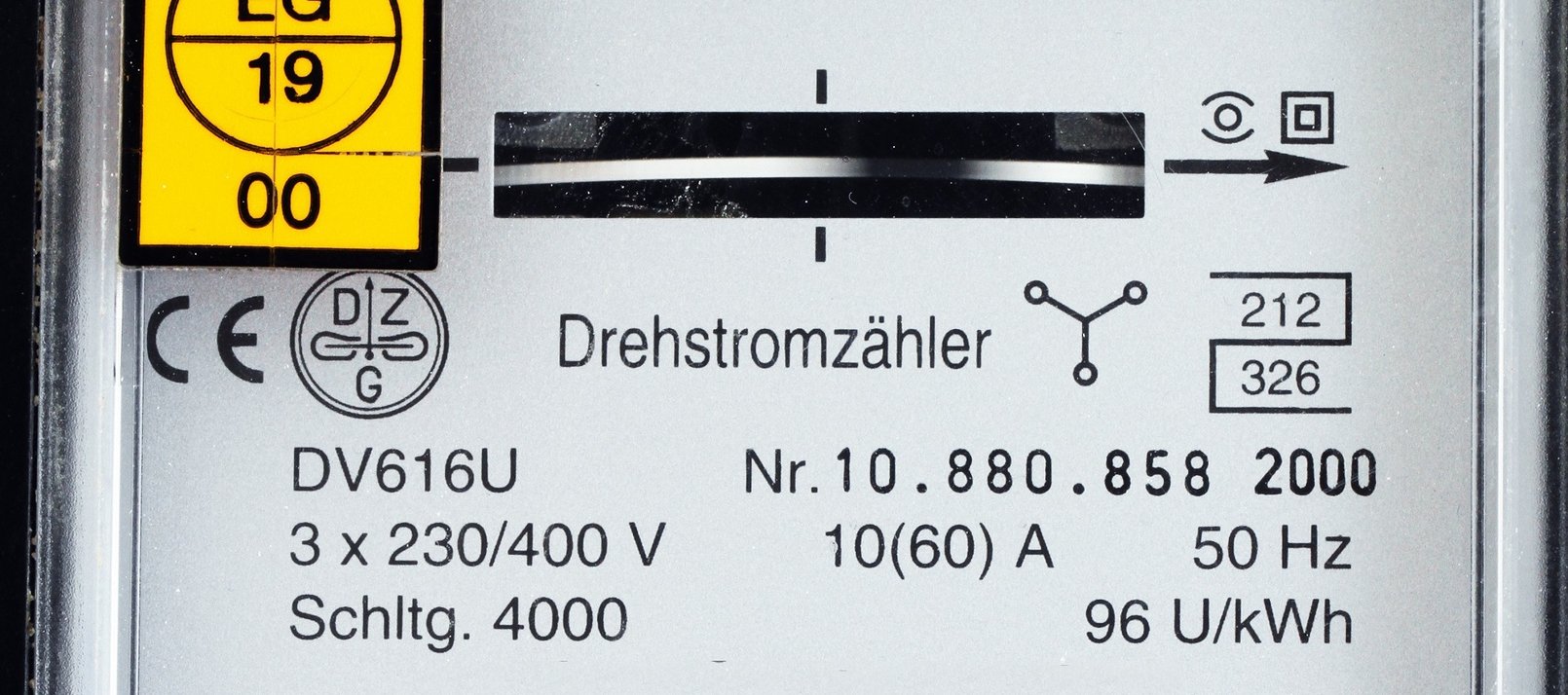 Drehstromzähler 