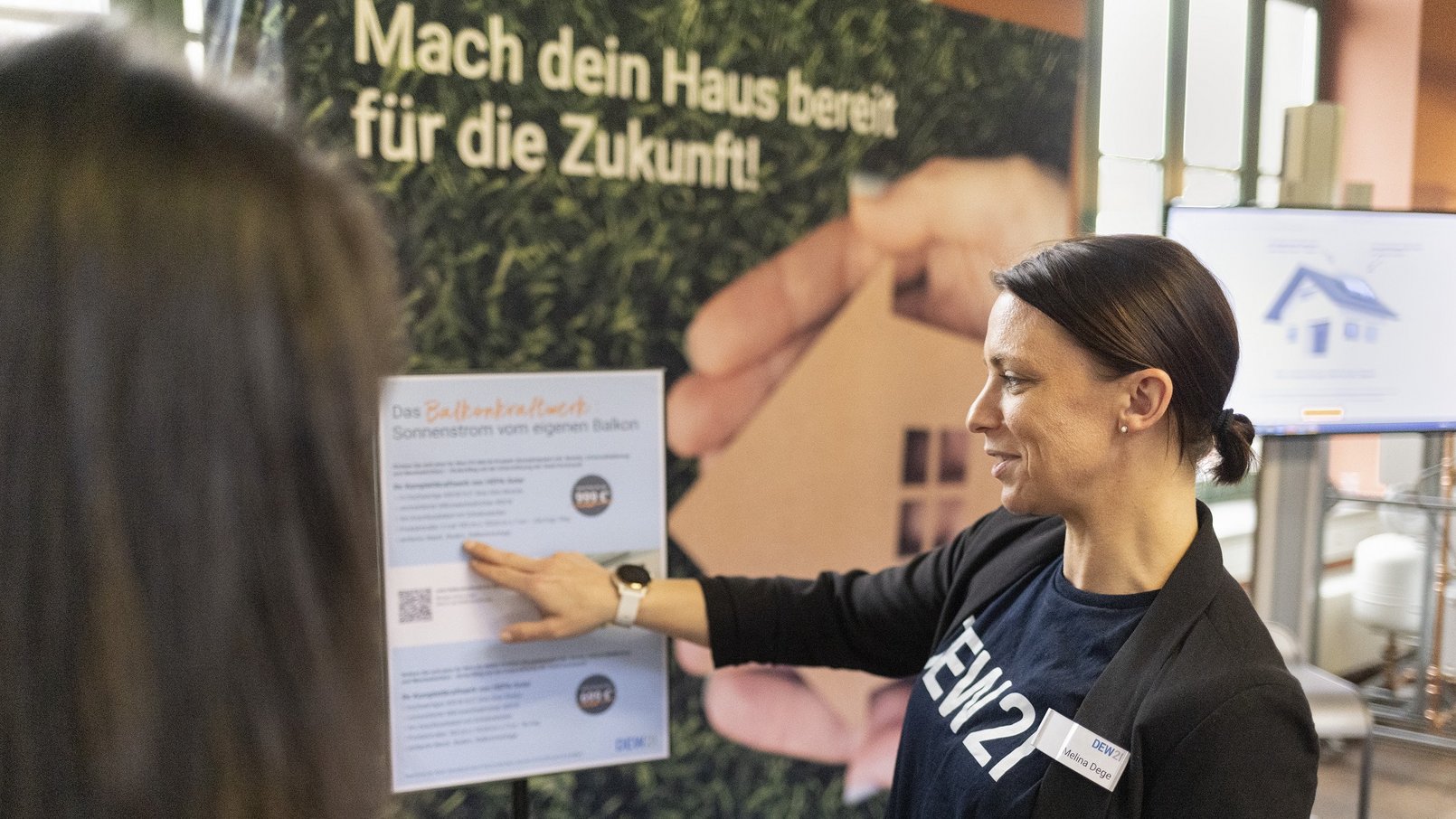 Beratung von Kunden beim Energieaudit 