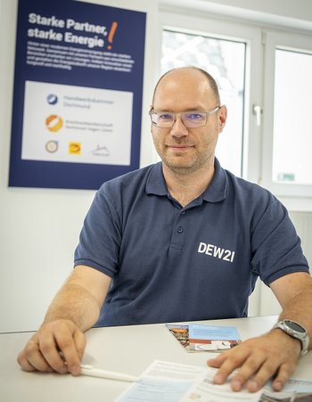 Kristof Koch Energieberater der DEW21.